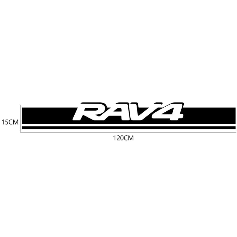 Stripe Car Stickers Motorsport Fashionable Car Decals Decoration RAV4 DIY Car Cover Vinyl Graphics For Car Decor Accessories