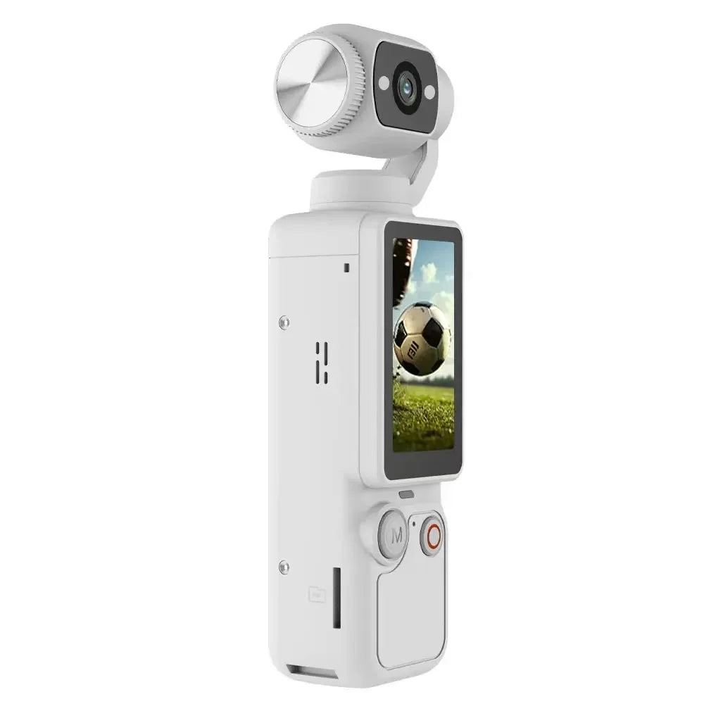 4K Handheld Pocket Gimbal Camcorder — Stabilised Vlog Camera