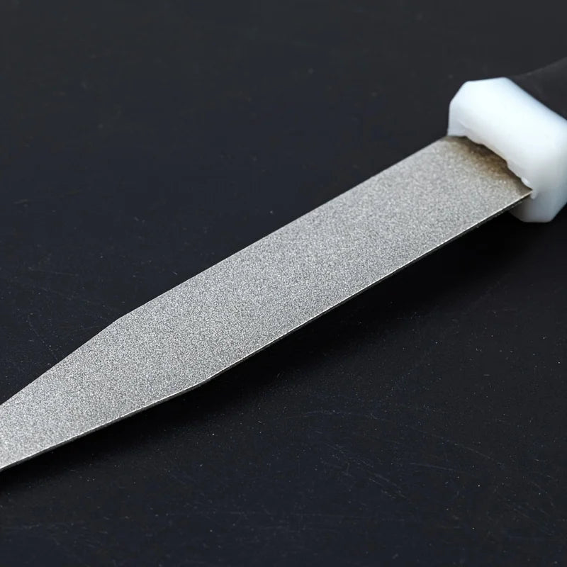Diamond Sharpener Sharpener Metal Double Sand File Scissors Gardening Tools Sharpener
