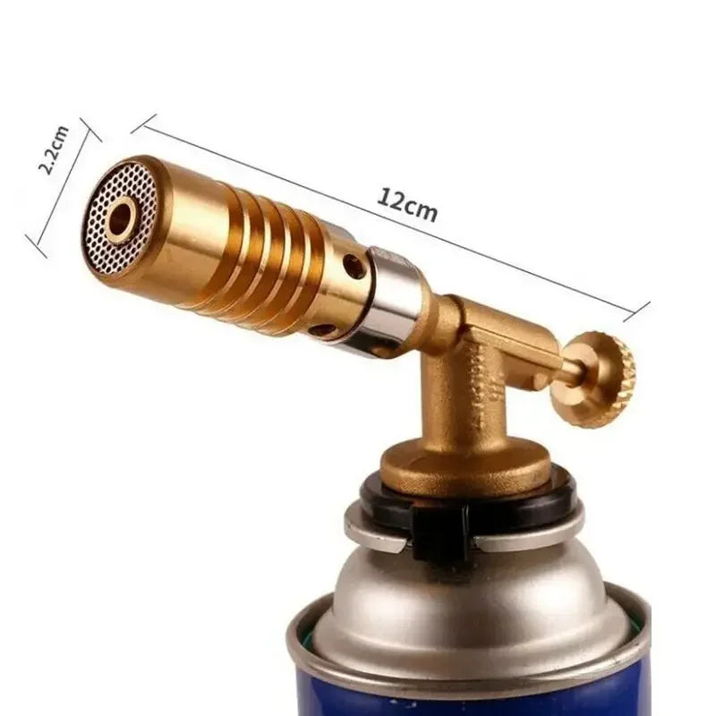 Portable Gas Burner Welding Torch High Temperature Copper Brass Blowtorch for Brazing Soldering Plumb Tools