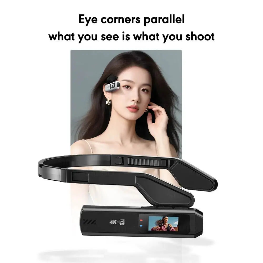 S111 Pro 4K Head Camera — Ultra-Light Wearable Sports Cam
