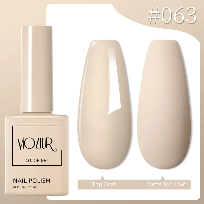 Colorful Hot Sale Uv Gel Nail Polish Set Soak Off Gel Nail Polish 15ml Professional Nail Gel Polishes