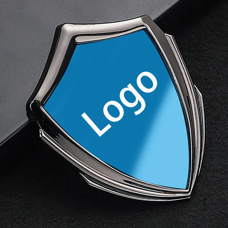 Car Decoration Stickers Stainless Steel Stickers Car logo replacement sticker trunk decoration sticker Customized LOGO
