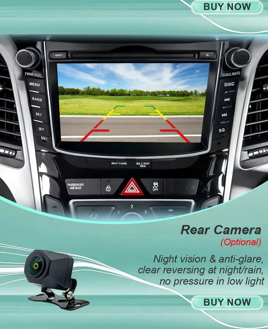 7" Android Car Radio for Hyundai Solaris Accent Verna 2010-2016 Wireless CarPlay Android Auto GPS WiFi BT FM Touch Screen Stereo