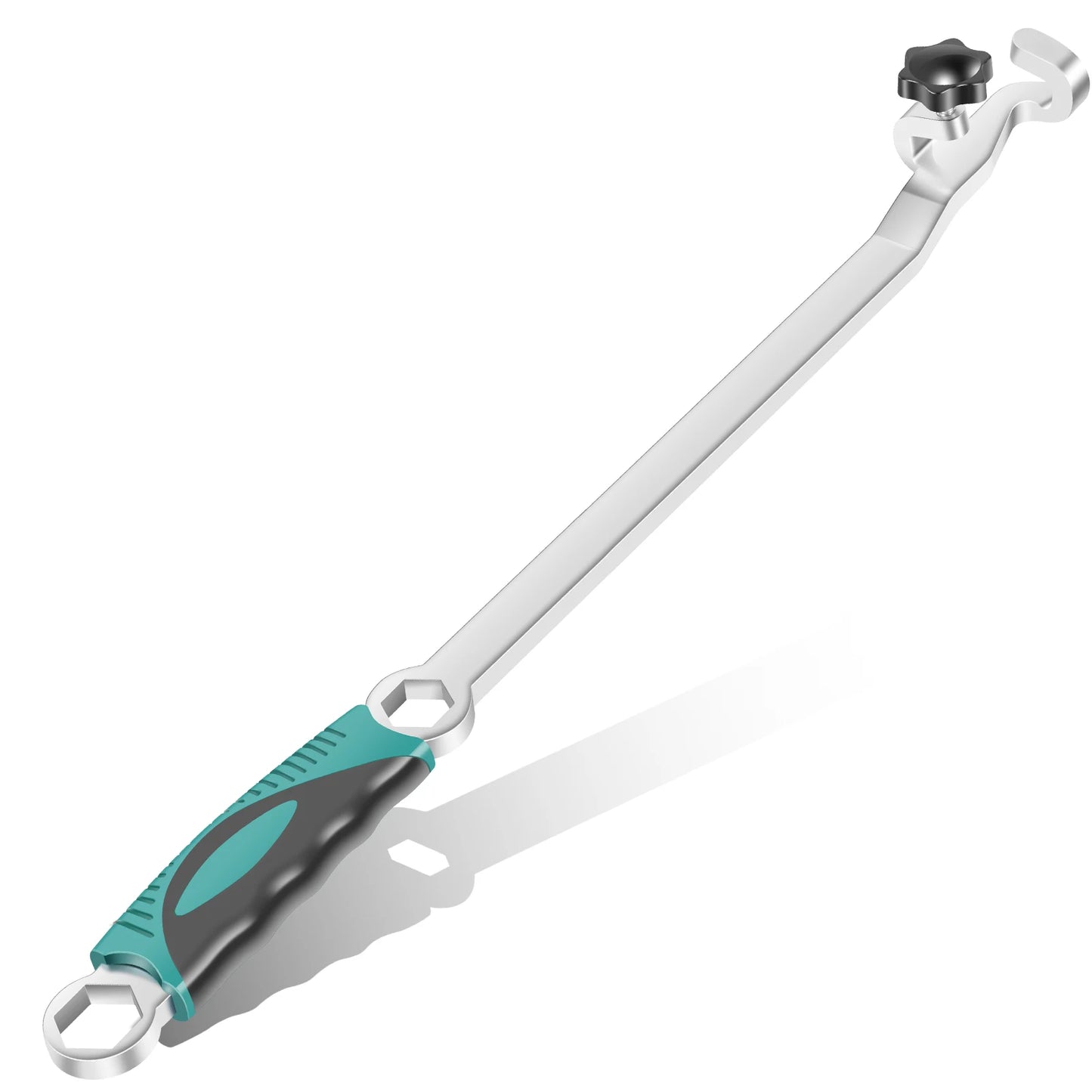 1Pc Wrench Extender Tool Chrome Vanadium Steel Wrench Extension Universal Spanner Torque Amplifier Device for Tighten Nuts Bolts
