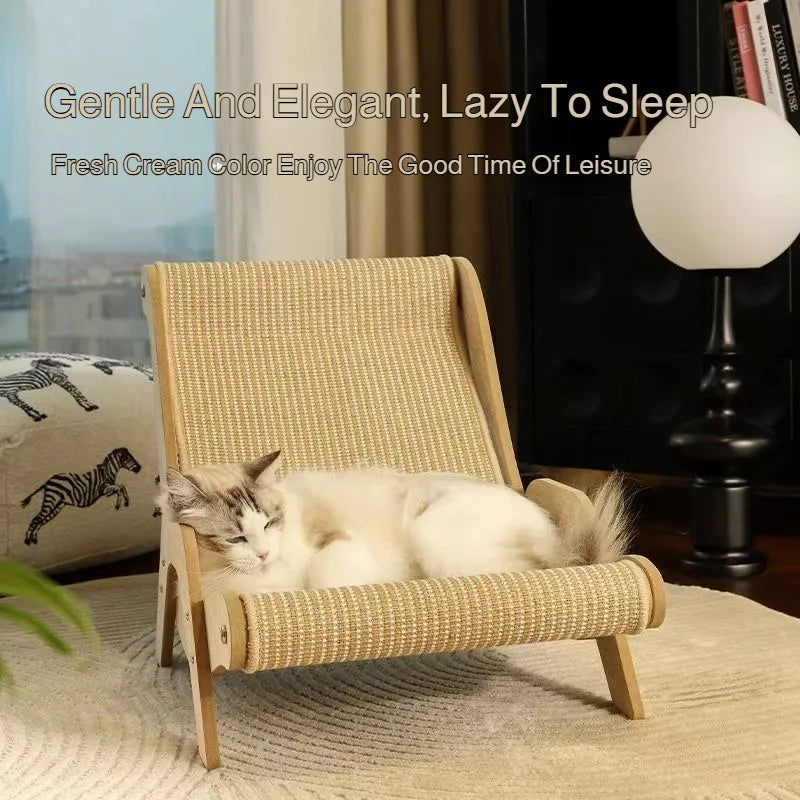 Sisal Cat Scratcher, Durable, One-piece Sofa Style, Claw Grinding Tool, Extra Large Scratcher, Cat Bed, Pet Supplies