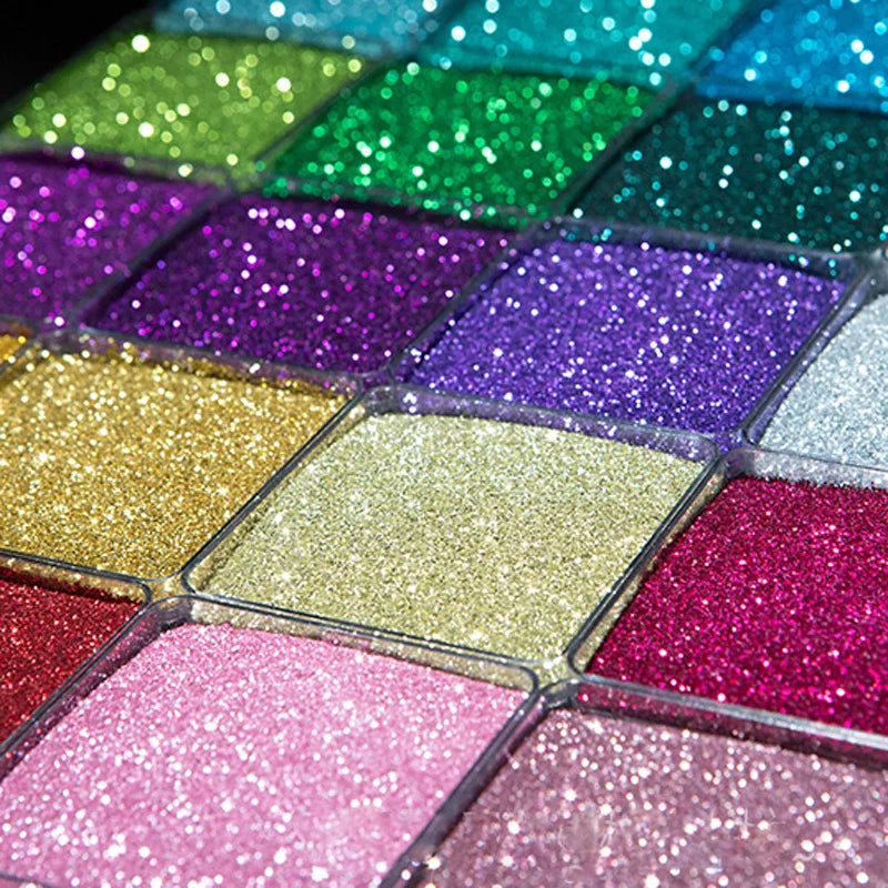 50g Extra Fine Glitter Holographic Laser Dazzling Nail Glitter Powder Art Crafts Resin Tumbler Decoration Shiny Flakes Sequins