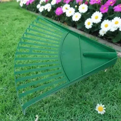 Lightweight Plastic Leaf Rake for Easy Lawn Cleanup