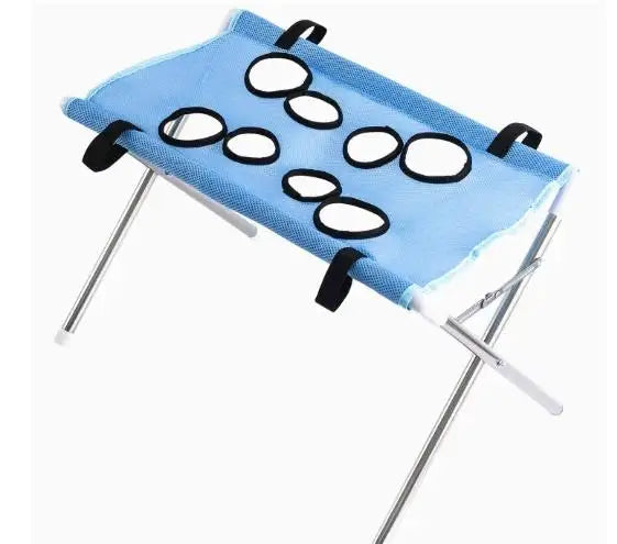 Foldable Pet Grooming Hammock Stand for Dogs and Cats