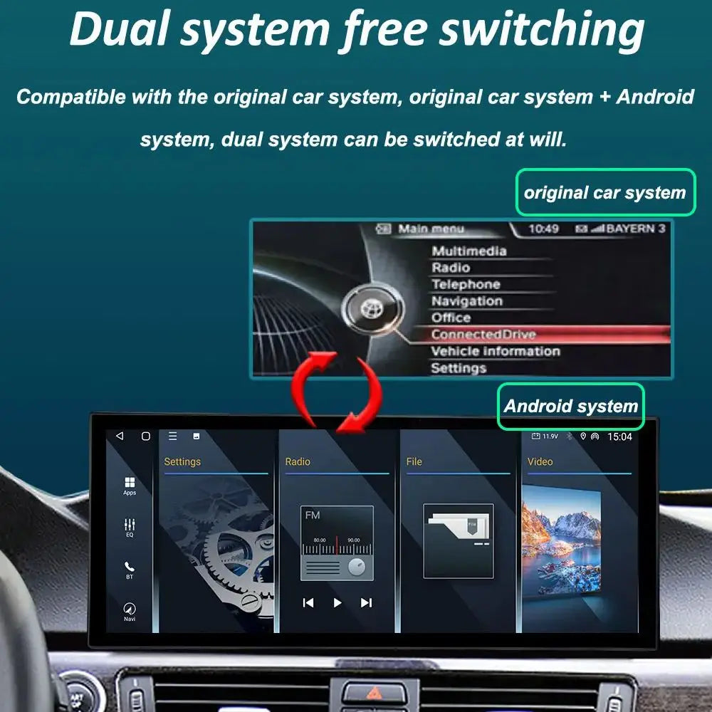 Navigation GPS Android 16 for BMW X5 X6 E70 E71 2008 - 2013 ClC/CCC System Car Radio Multimedia Player BT 4G DSP Stereo WiFi 4Ｇ