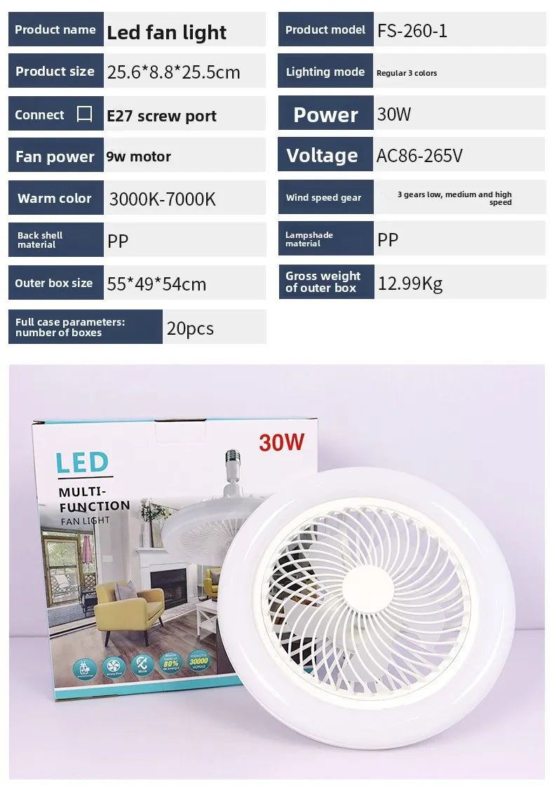 Live Stream Fill Light with Fan Adjustable Brightness Temperature Modes Desktop Tripod Fan Lamp for TikTok YouTube