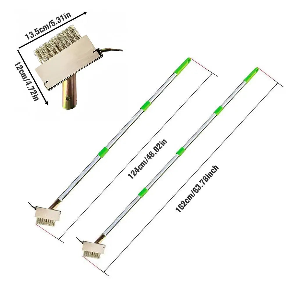 Stainless Steel Detachable Weeding  Brush for Weeding Stone Board Gap Cleaning Garden Tools for Deck Patio Walkwa
