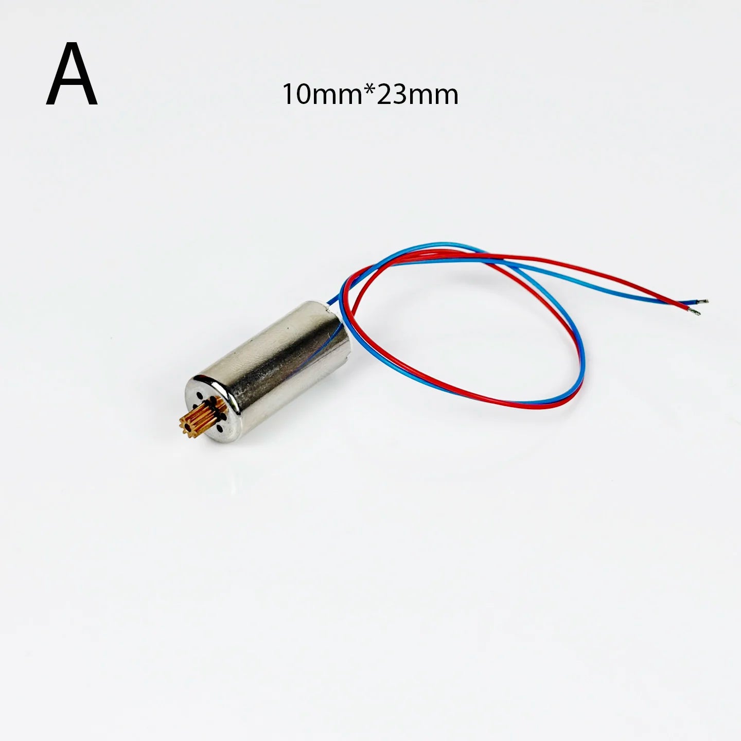 Mini 10mm*23mm 1020 Coreless Motor DC 3V 3.7V 6V 7.4V High Speed 9T Brass Gear for RC Car Model Drone Quadcopter Aircraft Engine