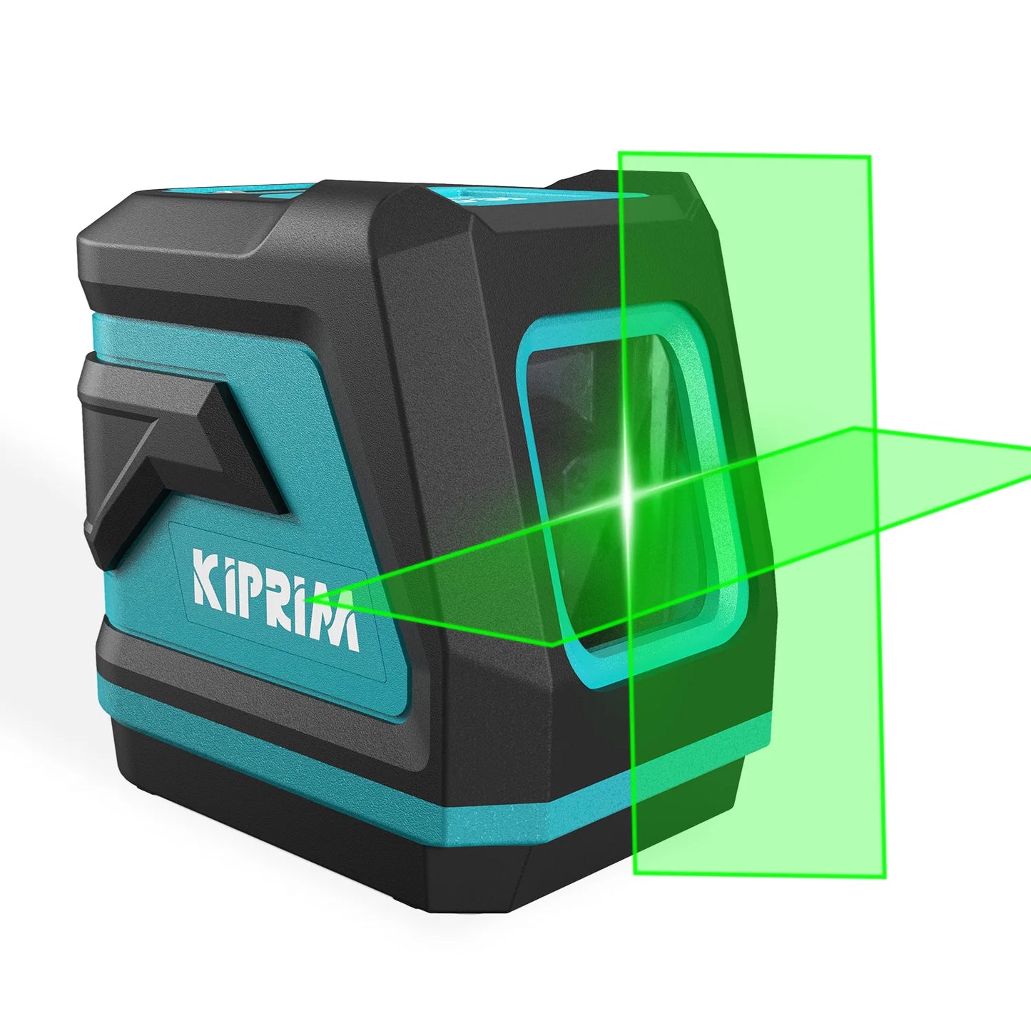 Kiprim Laser Level 2/5 Lines 360° – Automatic Self-Leveling Green Light Cross Laser for Construction