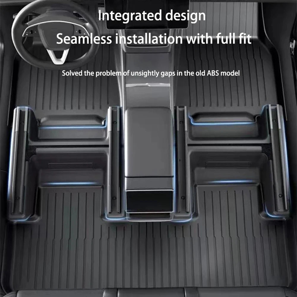 Underseat Original Flocking Anti-kick Protector Pad For Tesla Model Y Juniper 2026 2026 Under Seat Corner Guard Trim Accessories