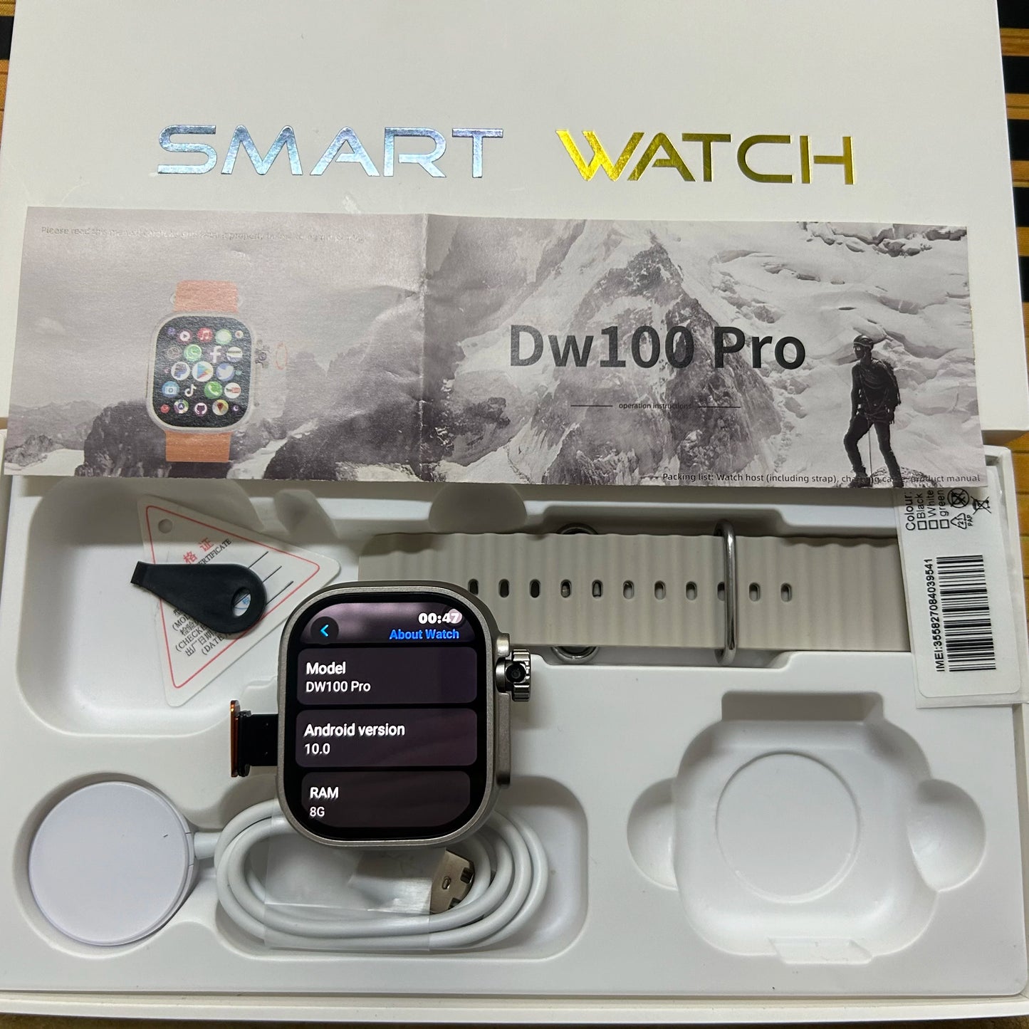 New Men Women's Smartwatch 2.29inch S10 Ultra Smart Watch With Rotary Camera GPS WIFI Google Play Store Touch ID 256GB Storage