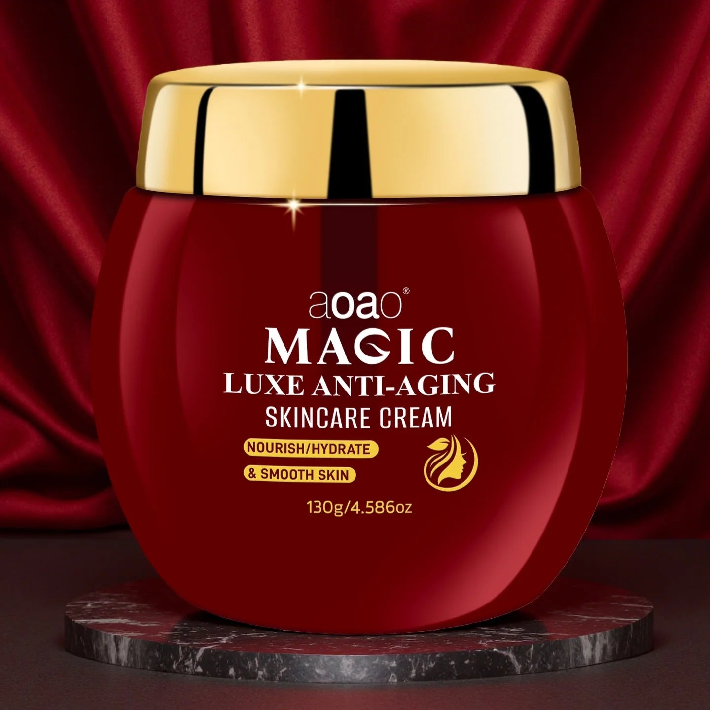 Luxury Anti-Wrinkle Cream with Vitamin E Glycerin Collagen & Hyaluronic Acid Hydrated Smooth Radiant Skin Anti-Aging Youthful Look