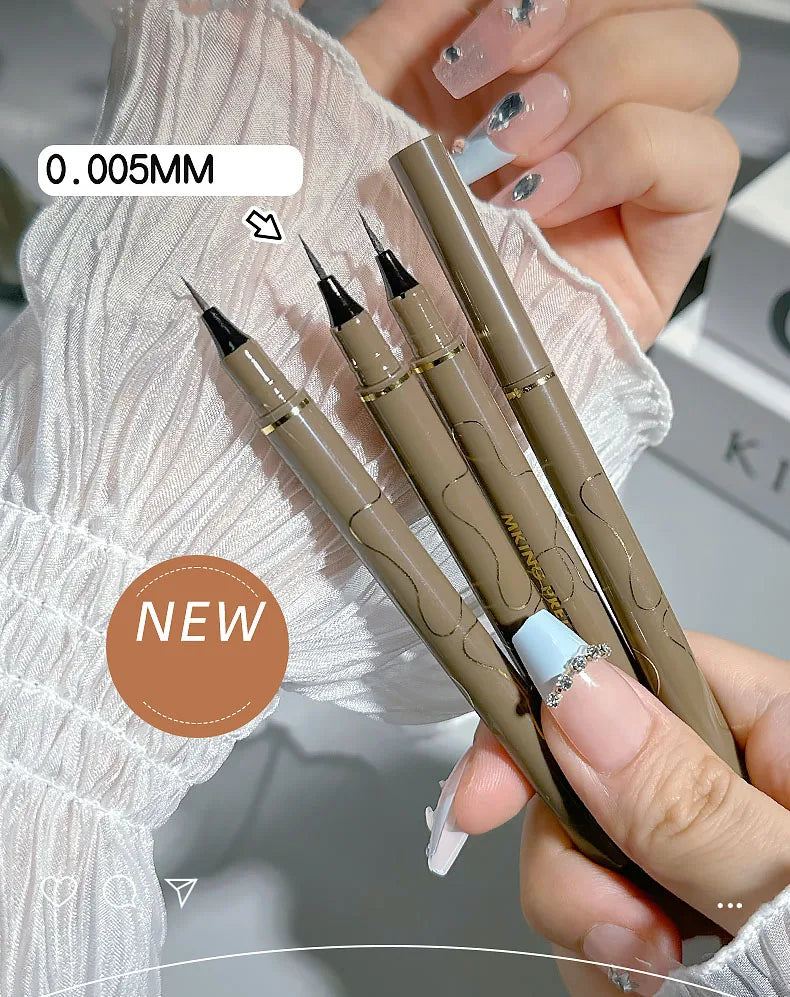 Ultra-Fine 0.005mm Liquid Eyeliner Pen – Waterproof, Quick Dry, Non-Smudge