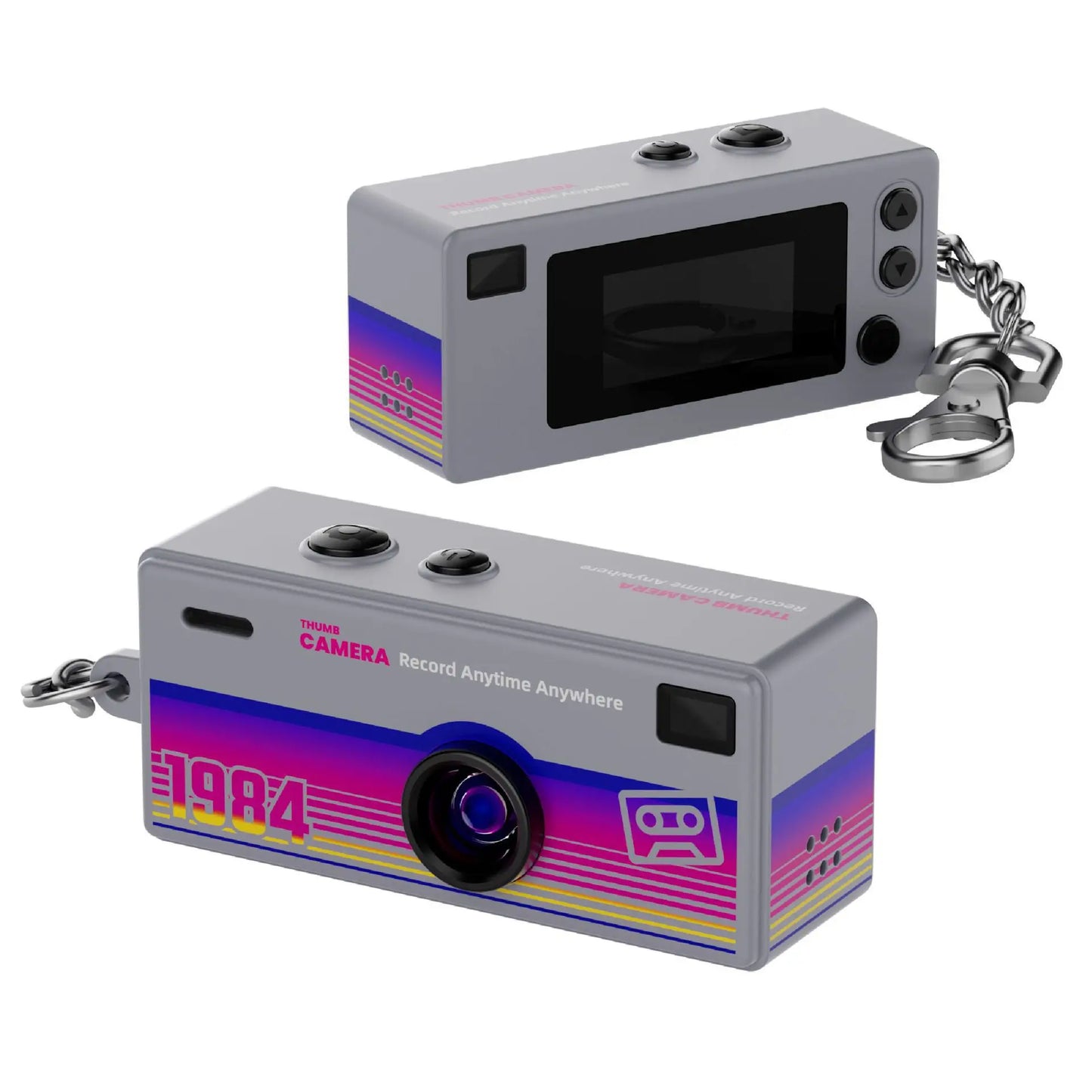 G6 Thumb Keychain Camera — 1080P Retro Mini Action Camera