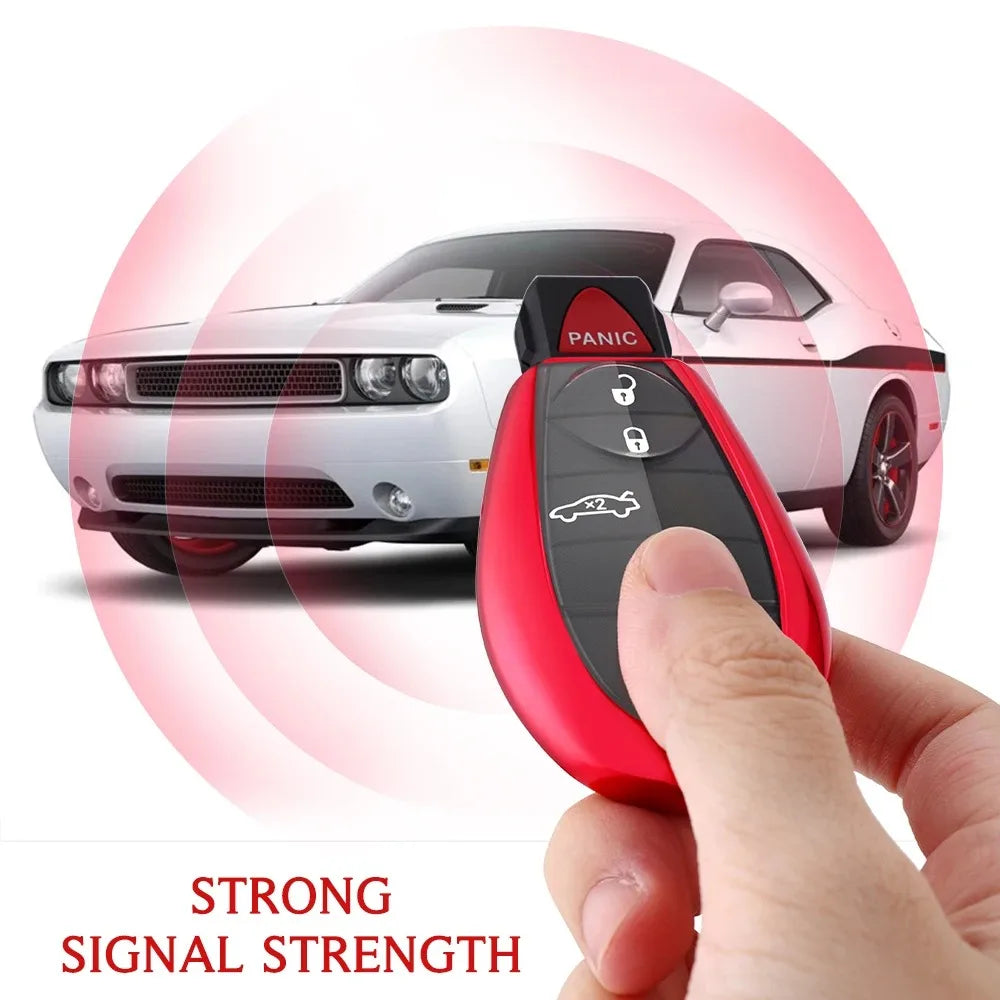 TPU Key Fob Cover for Dodge, Jeep & Chrysler Fobik Keyless Remote