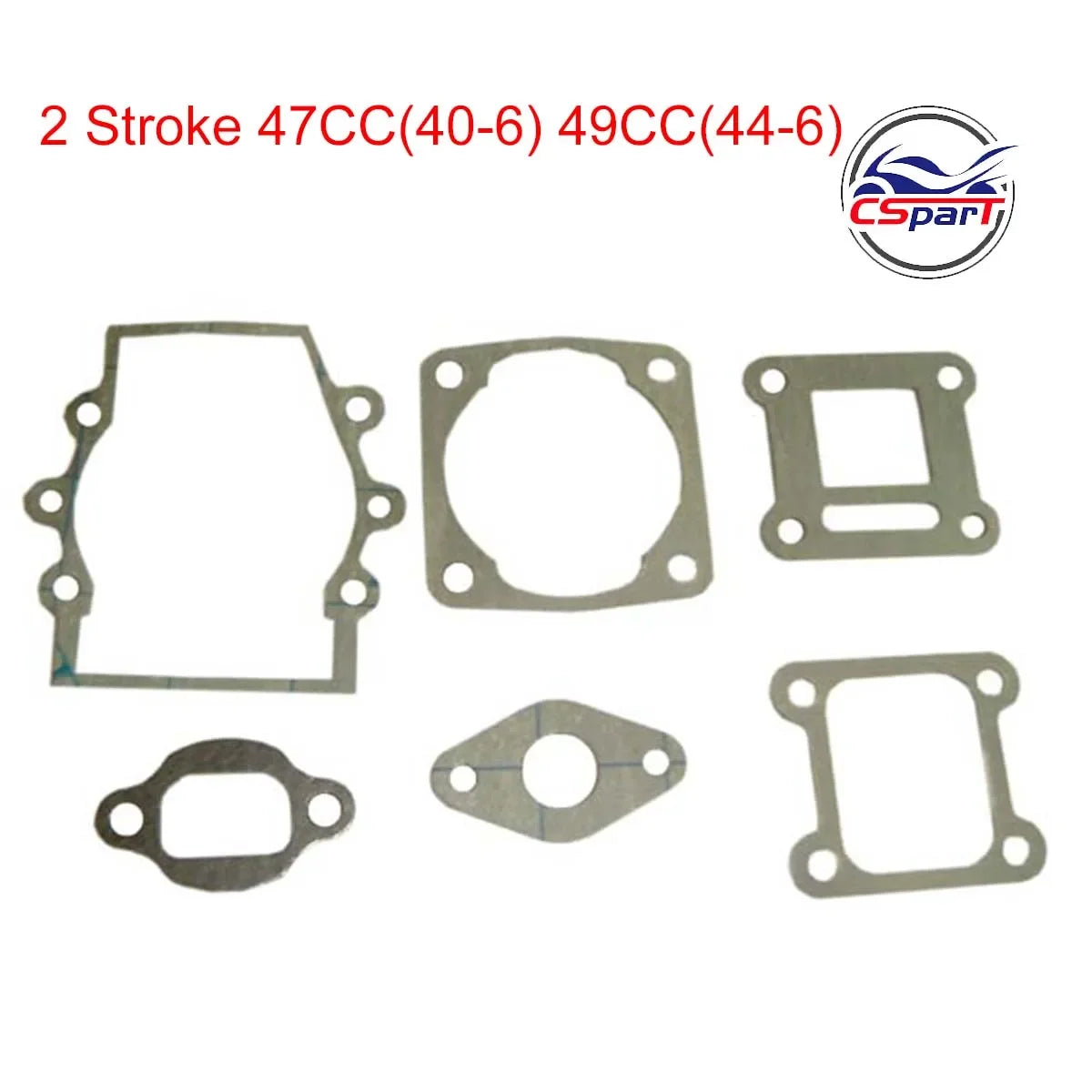 Racing 40-5 40-6 44-5 44-6 40mm 44mm 10mm 12mm Piston Kit 43CC 47CC 49CC Brush Cutter Trimmer Mini Moto ATV Dirt Pit Bike Part