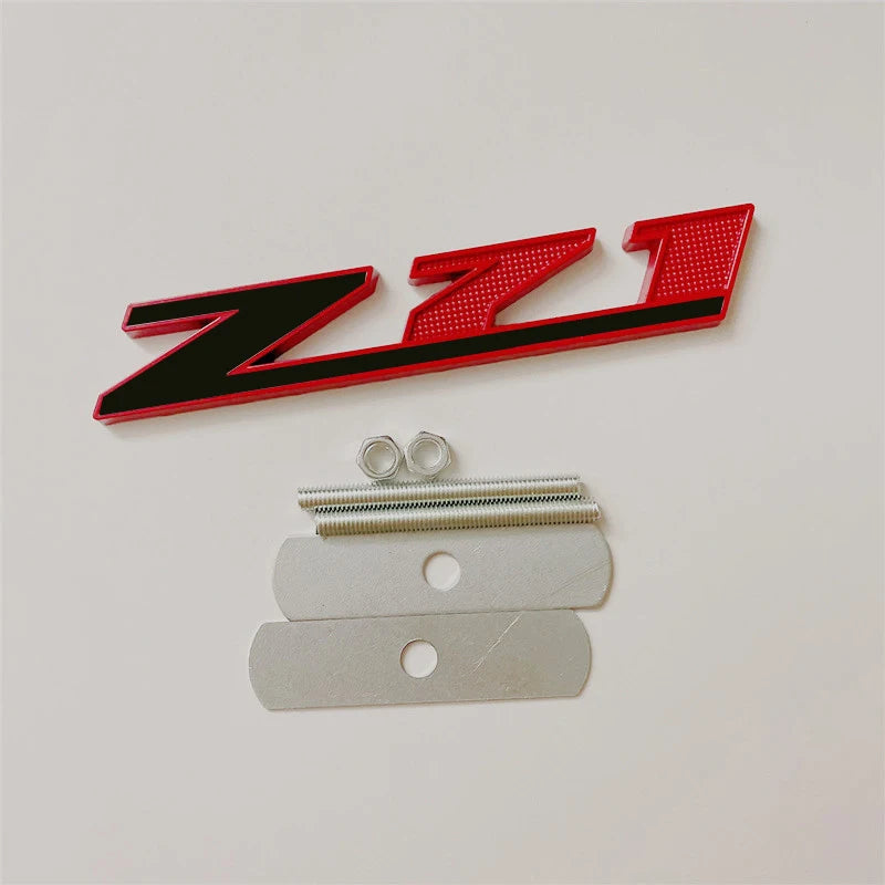 3d Metal Logo Z71 Emblem Car Front Grille Badge Sticker For Chevrolet Tahoe Colorado Cheyenne Chevy Silverado Z71 Accessories