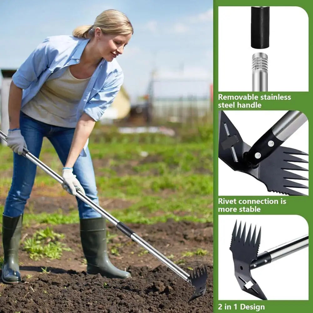 Multi Use Hoes Rakes Weeding Shovels Gardening Tools For Household Use Loosening Soil Hoeing And Agricultural Use