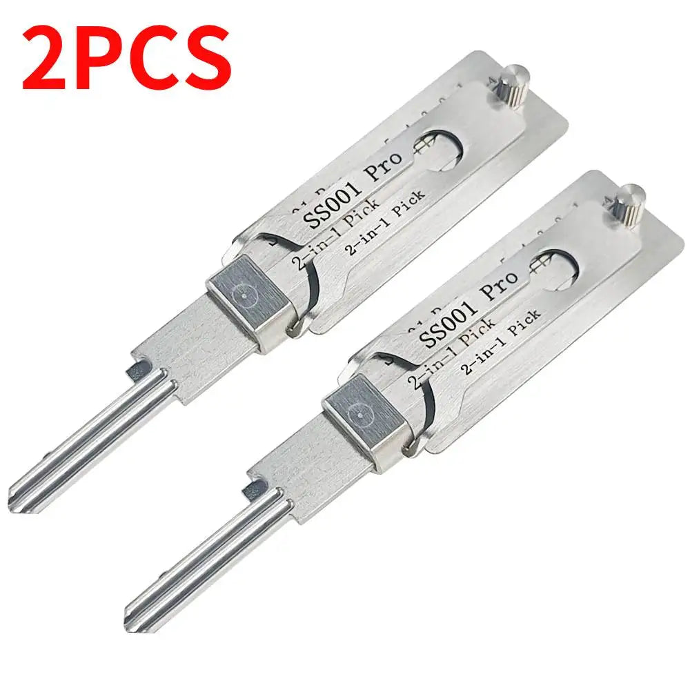 1-5X Lockpicking Lock Decoder SS001 O-ring Pickup Kit Pick Locksmith Tools Key Decoder Precision Hook Door Maintenance Repair