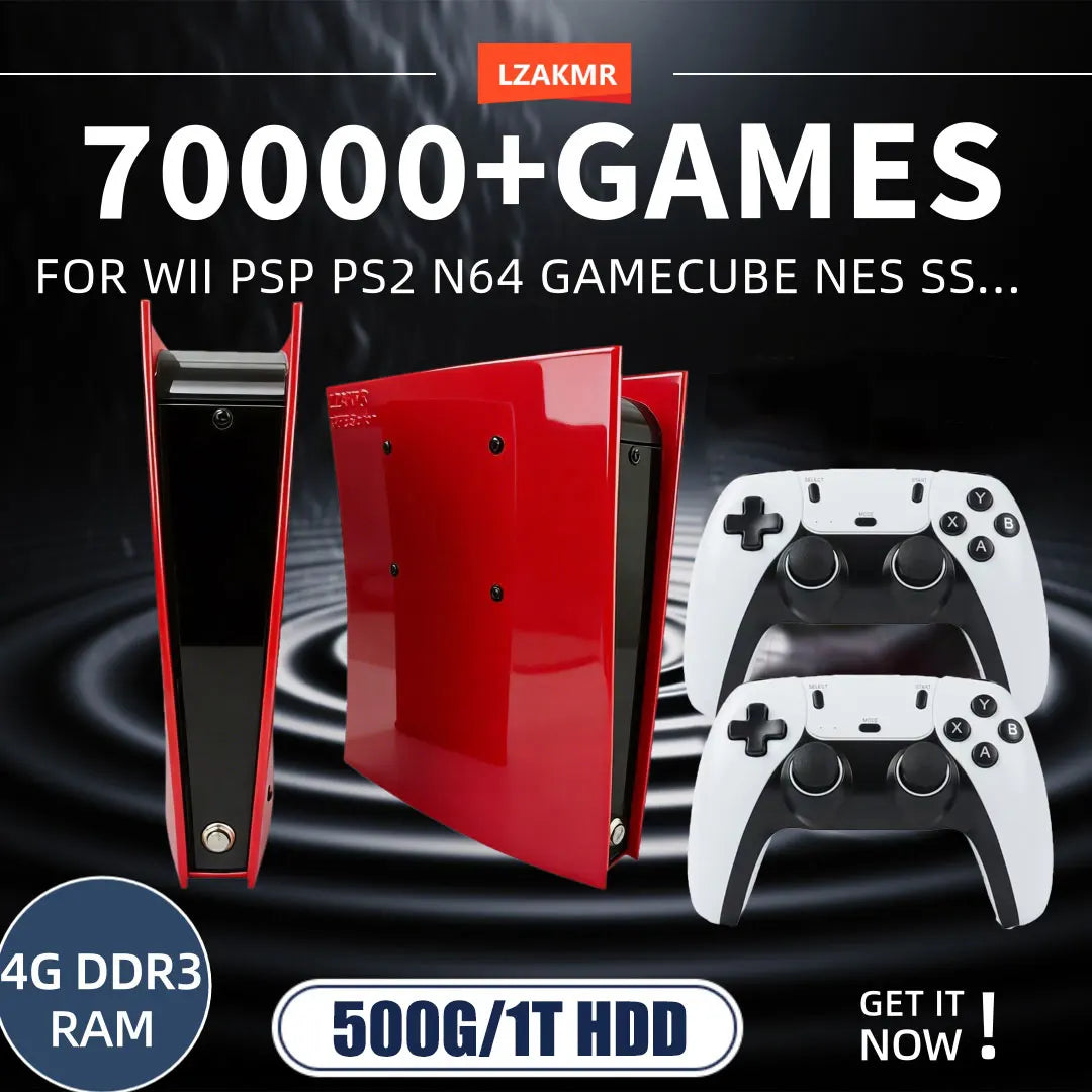 X2 Batocera Game Console — i3 CPU, 1TB, 60+ Emulators, 4K HD TV, Wireless Controller