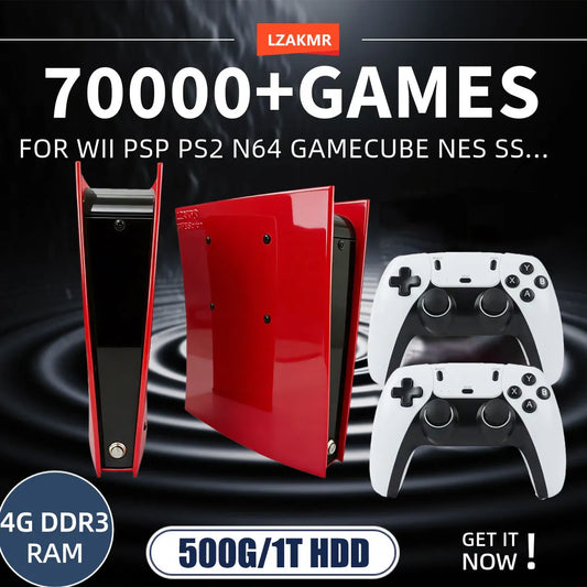 X2 Batocera Game Console — i3 CPU, 1TB, 60+ Emulators, 4K HD TV, Wireless Controller