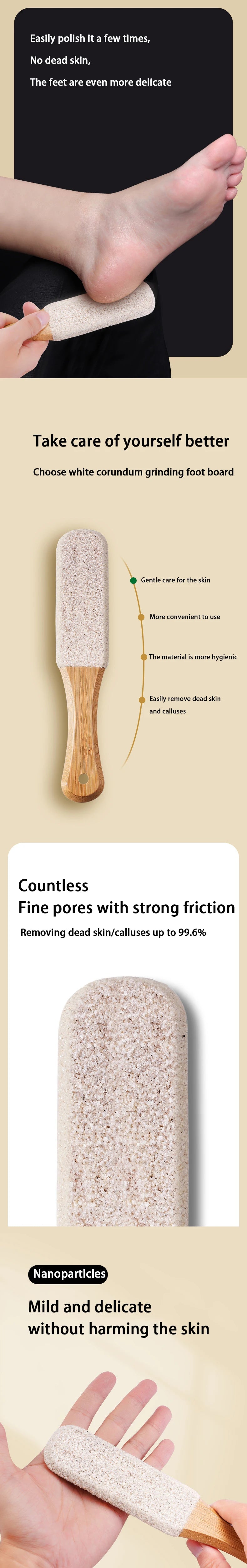 Callus Remover Foot Scrubber Colossal Foot File Foot Care and Foot Exfoliator Foot Rasp Pedicure Tools Pumice Stone for Feet