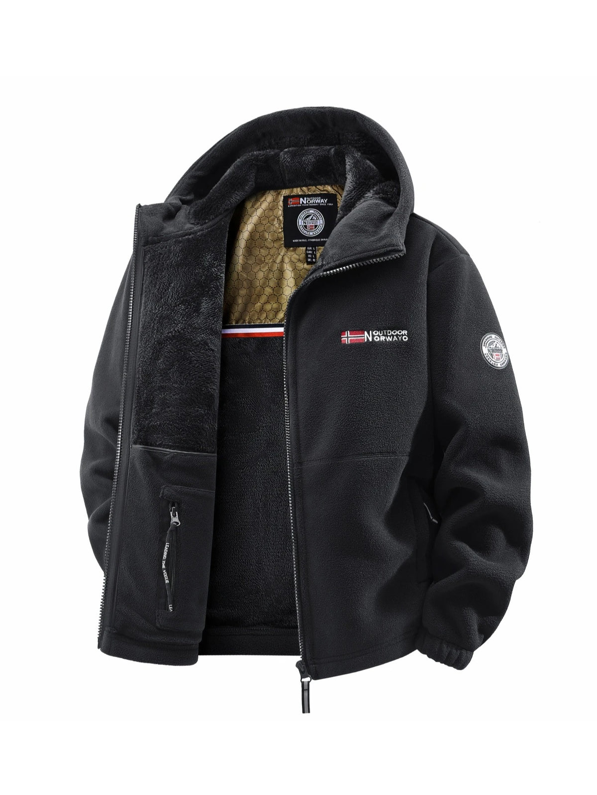 Men's Hooded Casual Jacket - Zip Coat for Travel and Commuting - photo 10