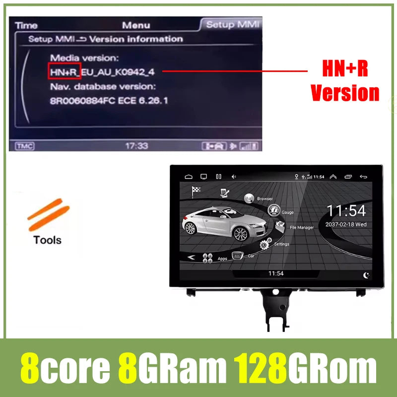 9" Android Car Stereo for Audi A6 C7 & A7 (2012–2018) — CarPlay, Android Auto, GPS, Bluetooth, WiFi