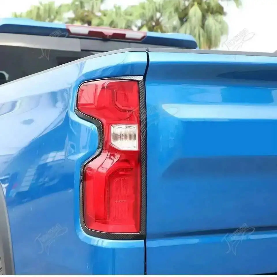 JIDIXIAN Car Rear Tail Light Lamp Taillight Decoration Cover for Chevrolet Silverado 2019 2020 2021 2022 2023 2024 2025 2026