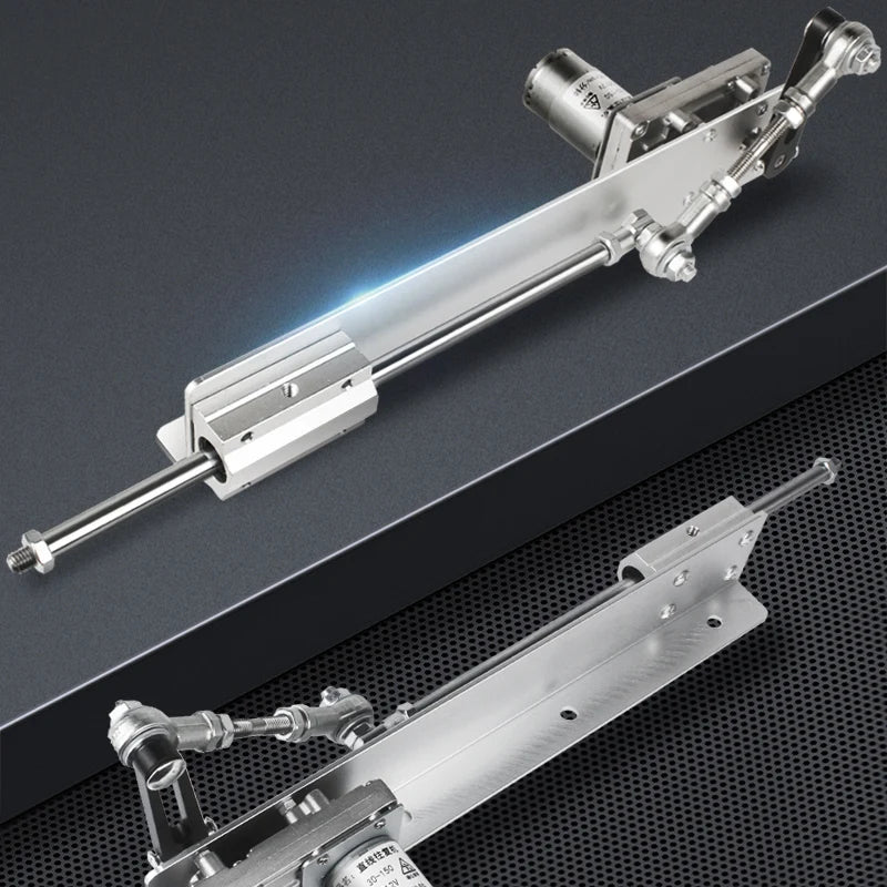 DIY Electric DC Reciprocating Linear Actuator Telescopic Push Rod 3-15cm Stroke 2-8cm Metal Gear Reduction Motor Speed Control