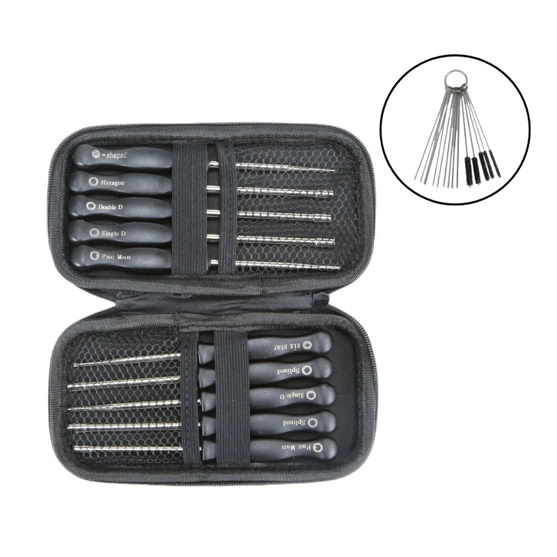 Carburetor Adjustment Tools 10pcs for Chainsaw Trimmer Multi-head Tune-up Screwdriver Set Car Repair Motorcycle Accessories