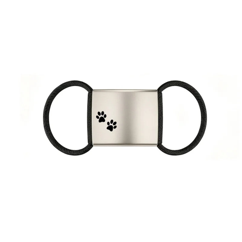 Silent Slide-On Pet ID Tag - Noiseless Engraved Collar Tag