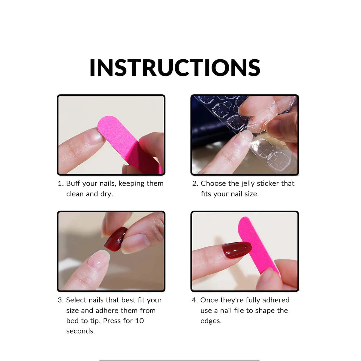 24PCS Pink Glitter French Press-On Nails Short Almond False Nails Glitter Full Cover Gloss Reusable  Nails for Women