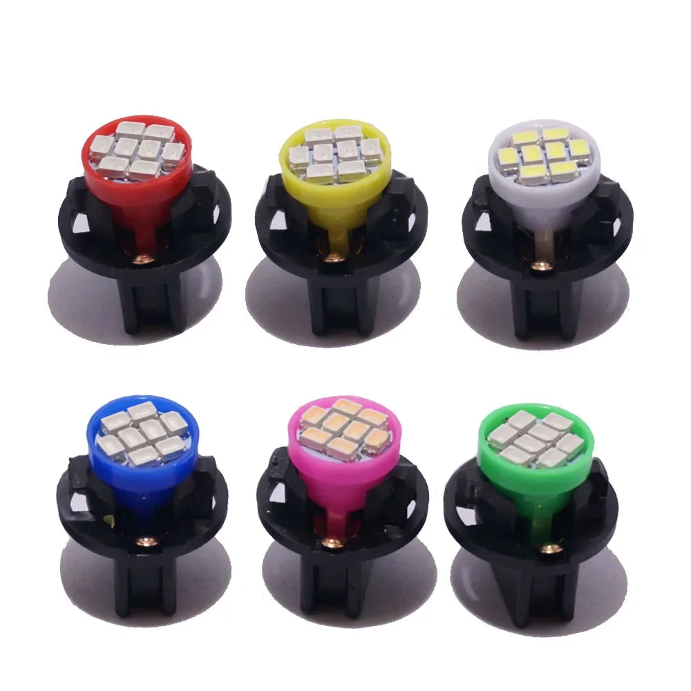 T10 W5W LED Dashboard & Gauge Cluster Bulbs (10-Pack)