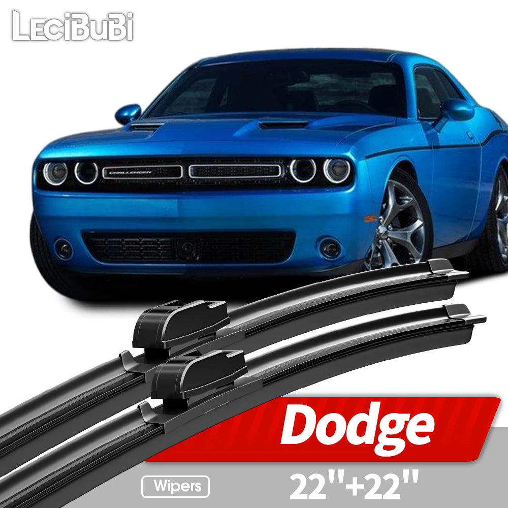 22"+22" Front Wiper Blade Set — Dodge RAM 1500/2500/3500, Charger, Magnum, Challenger