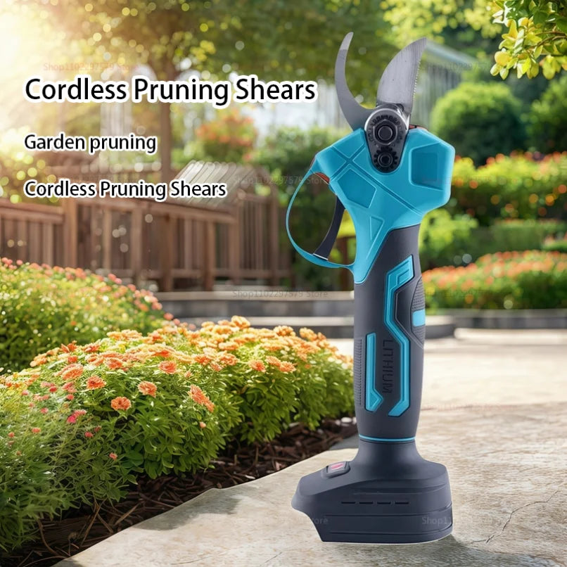 Brushless Electric Scissors Pruning Shears Handheld Cordless Pruner Tree Branch Bonsai Cutting Tool For Makita 18V Battery