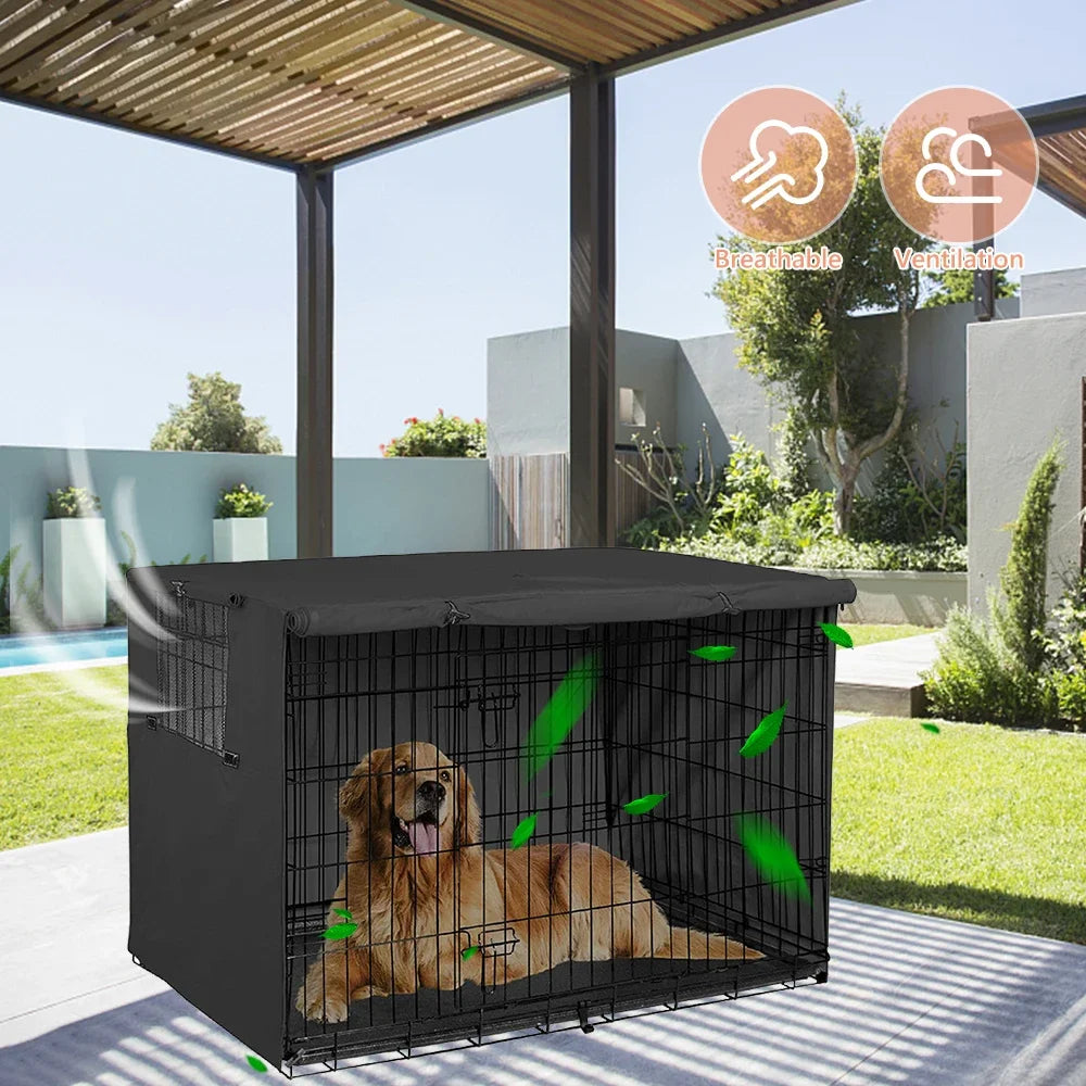 Rainproof Outdoor Crate Cover - Breathable Kennel Cover – photo 6