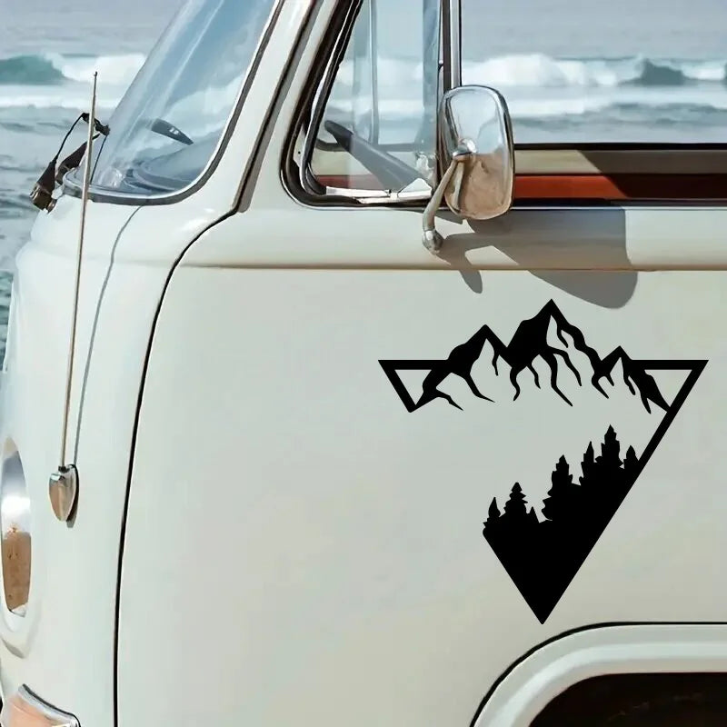 Mountain & Woods Stickers,cool&fashion sticker,High quality for cars trucks motorcycles &laptops!