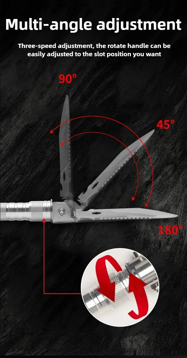 Multifunctional Shovel Folding Military Shovel Self-defense Outdoor Survival Supplies Set Garden Tools Camping Accessories