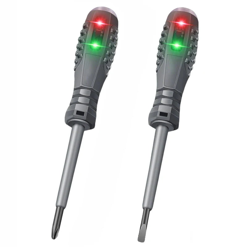 Electric Pen Slotting Phillips Screwdriver Neon Bubble Indication Power Test Tool Insulated Electrical Tools Voltage Tester