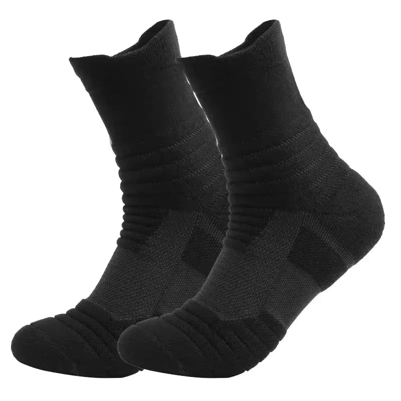 Men's Cotton Blend Crew Socks, 5 or 10 Pairs