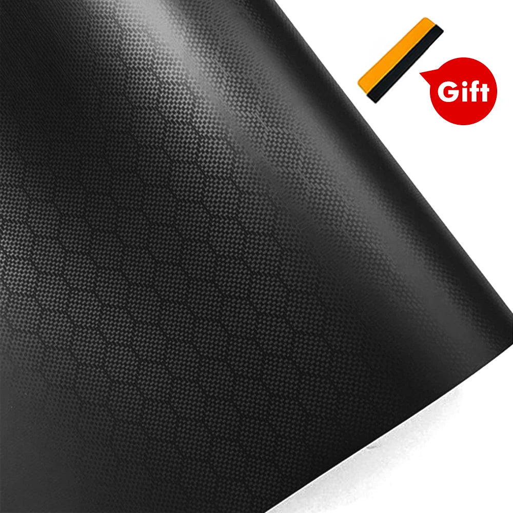 Black Forged Carbon Fiber Vinyl Wrap Cosmic Hex Diamond Ghost Auto Wrapping Film for Car & Motorcycle Interior Exterior Stickers
