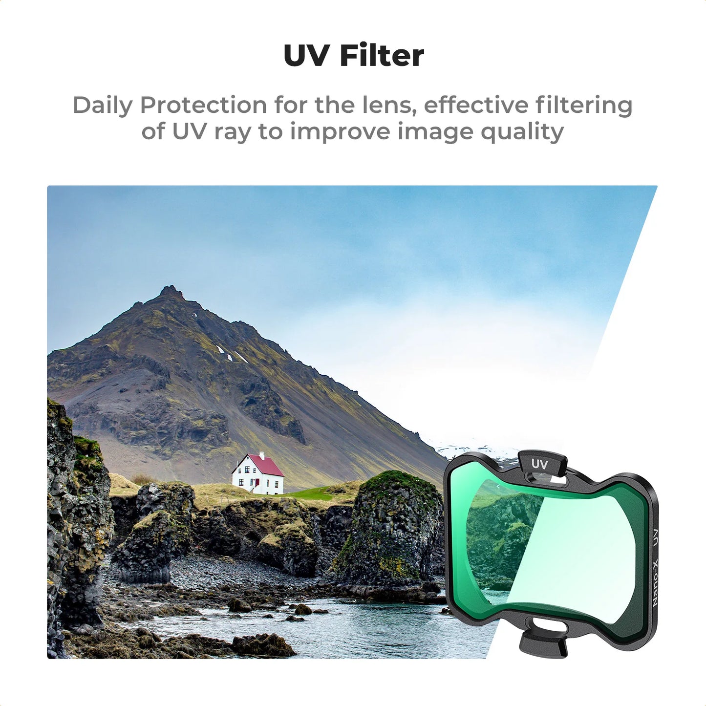 K&F CONCEPT Filter Set for DJI Avata 2 Filter UV/CPL/ND8/ND16/ND32/ND64 Multi-Layer Coated Drone Lens Camera Filters Accessories