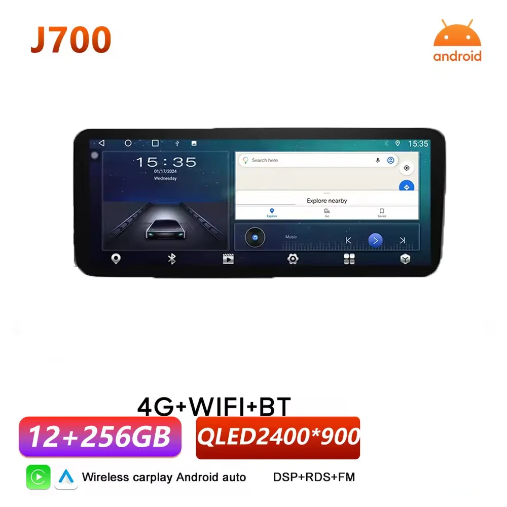 Android Car Screen Add-On Module (DAB+, DVR, TPMS, 360° Camera, OBD)