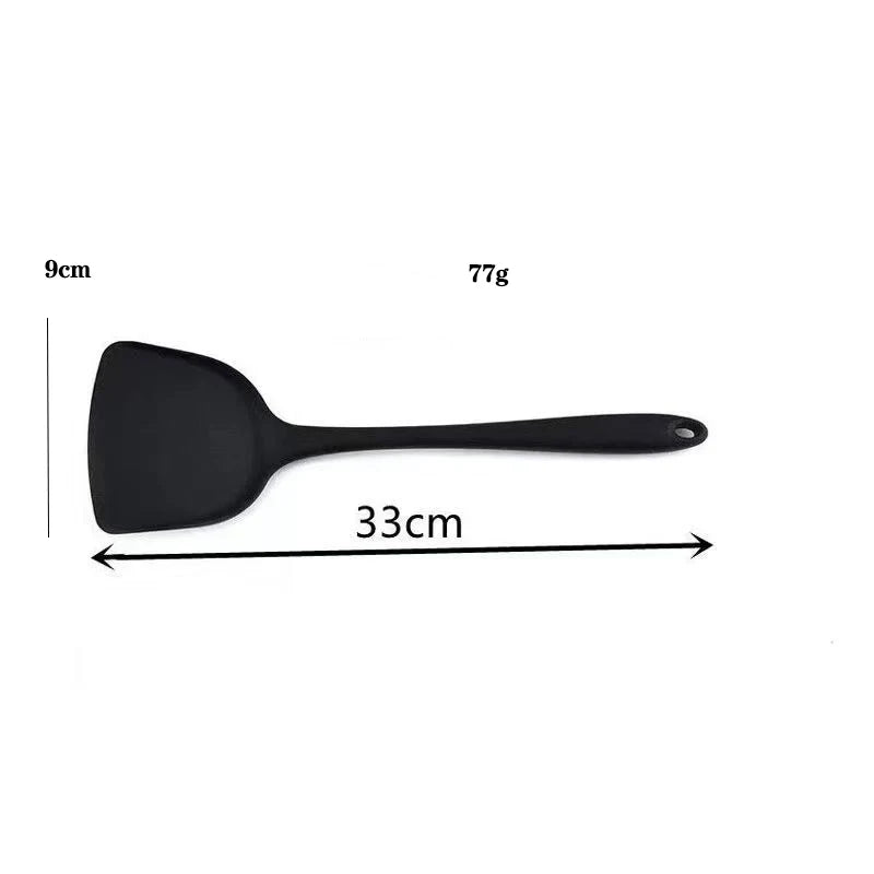 Small Silicone Kitchen Spatula - Scraper for Cooking and Mixing - photo 2